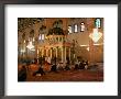 Worshippers Inside Umayyad Mosque And Legendary Tomb Of St. John The Baptist, Damascus, Syria by Wayne Walton Limited Edition Pricing Art Print
