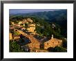 Mountain Top Village Of Menerbes, Luberon, France by John Elk Iii Limited Edition Print