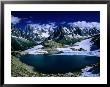 Lac Blanc And Mont Blanc Massif On The Tour Du Mont Blanc, Haute Savoie, Mont Blanc, France by Gareth Mccormack Limited Edition Print
