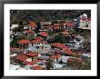 Town And Church In Village Of Pedhoulas, Troodos Massif, Pafos, Cyprus by Jon Davison Limited Edition Print