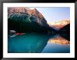 Mt. Victoria And Lake Louise At Sunrise In Summer, Banff National Park, Canada by David Tomlinson Limited Edition Print