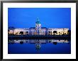 Nering-Eosander Building Reflected In Ornamental Pond, Schloss Charlottenburg, Berlin, Germany by Martin Moos Limited Edition Print