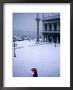 Piazetta Of San Marco In Winter, Venice, Veneto, Italy by Roberto Gerometta Limited Edition Print