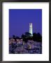Coit Tower, Telegraph Hill At Dusk, San Francisco, U.S.A. by Thomas Winz Limited Edition Print