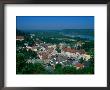 Town Buildings And Vistula Valley From Three Crosses Mountain, Kazimierz Dolny, Lubelskie, Poland by Krzysztof Dydynski Limited Edition Print