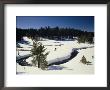 Virginia Creek, With A Cross-Country Skier by Raymond Gehman Limited Edition Print