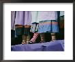 A View Of People Wearing Striped Stockings by Joe Scherschel Limited Edition Pricing Art Print