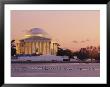 A Winter View Of The Jefferson Memorial And The Tidal Basin At Twilight by Richard Nowitz Limited Edition Pricing Art Print
