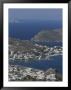 An Aerial View Of The Coastal Village Of Skala, On Patmos Island by Tino Soriano Limited Edition Print