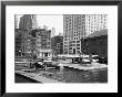 Manhattan's East River Downtown Skyport With Grumman And Fairchild Amphibious Planes by Margaret Bourke-White Limited Edition Print