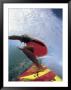 Close-Up Of Man Surfing by Randy Klamm Limited Edition Pricing Art Print