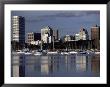 Milwaukee Skyline From Lake Michigan Shoreline by Walter Bibikow Limited Edition Print