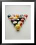 Pool Balls Racked Up by Howard Sokol Limited Edition Print