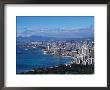 Aerial View Of Oahu, Honolulu, Hi by Barry Winiker Limited Edition Print