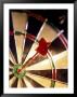 Dart In Bull's Eye Of Dart Board by Greg Smith Limited Edition Print