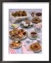 Table Set With Tea And Various Pastries by Katie Deits Limited Edition Print