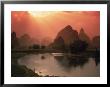 Man Standing Near Water, Guangxi, China by Erwin Nielsen Limited Edition Print