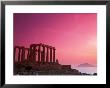 Greece, Sounion, Temple Of Poseidon by David Ball Limited Edition Print