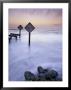 Danger Signs In Water, Naples, Florida by Gareth Rockliffe Limited Edition Print