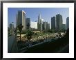 Highway 110 And Skyline Of Los Angeles, Ca by Mark Gibson Limited Edition Pricing Art Print