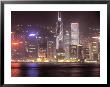 Bank Of China And Night Skyline, Hong Kong, China by John Coletti Limited Edition Pricing Art Print