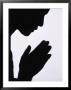 Silhouette Of Woman Praying by Highbridge Limited Edition Print