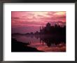 Silhouette Of Taj Mahal, Agra, India by Mitch Diamond Limited Edition Pricing Art Print