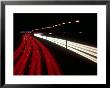 Light Streaks On M25, Uk by Mike England Limited Edition Print