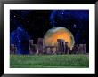 Stonehenge At Night With Mars In Background by Tomas Del Amo Limited Edition Print