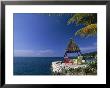 Rock House With Colorful Chairs, Negril, Jamaica by Timothy O'keefe Limited Edition Print