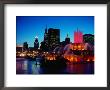 Buckingham Fountain At Night, Chicago, Il by Vic Bider Limited Edition Print