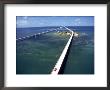 Aerial Of 7 Mile Bridge, Pigeon Cay, Florida Keys by Timothy O'keefe Limited Edition Print