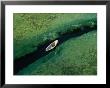 Small Boat Moored On Estuary, Plymouth, Massachusetts, Usa by Jim Wark Limited Edition Print