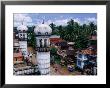 Town And Minarets Of Local Mosque, Bago, Myanmar (Burma) by Corey Wise Limited Edition Print
