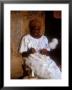 Elder Grandmother Spinning Yarn, Boku, Ghana by Alison Jones Limited Edition Pricing Art Print