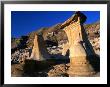 Rock Formations (Known As Hoodoos) At Red River Valley Badlands Drumheller Valley, Alberta, Canada by Barnett Ross Limited Edition Print