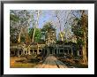 West Entrance Of Ta Prohm Temple, Angkor, Siem Reap, Cambodia by Anders Blomqvist Limited Edition Print