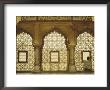 Carved Windows In The Old Palace, Amber Palace, Jaipur, Rajasthan, India by David Beatty Limited Edition Print