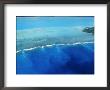Aerial View Of Atoll And Reefs, Aitutaki, Cook Islands, Polynesia, South Pacific, Pacific by D H Webster Limited Edition Print