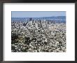 City Skyline Viewed From Twin Peaks, San Francisco, California, Usa by Fraser Hall Limited Edition Print