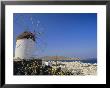 View From The Upper Windmills To Mykonos Town, Mykonos, Cyclades Islands, Greece by Fraser Hall Limited Edition Print