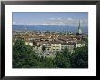 City Centre And The Alps, Torino (Turin), Piemonte (Piedmont), Italy, Europe by Duncan Maxwell Limited Edition Print