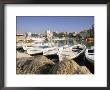 Fishing Boats In The Fishing Harbour, Tyre (Sour), The South, Lebanon, Middle East by Gavin Hellier Limited Edition Print