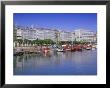 Colourful Boats In Port, La Coruna, Galicia, Spain, Europe by Gavin Hellier Limited Edition Print