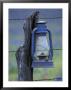 Blue Lantern And Barbed Wire, Lytle, Texas, Usa by Darrell Gulin Limited Edition Print