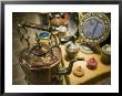 Moroccan Teapot Souvenirs, Maadid, Ziz Valley, Morocco by Walter Bibikow Limited Edition Print