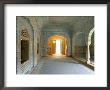 Ornate Passageway To Open Door, Samode Palace, Jaipur, Rajasthan State, India by Gavin Hellier Limited Edition Pricing Art Print