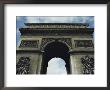 A Low Upward View Of The Arc De Triomphe by Wolcott Henry Limited Edition Pricing Art Print