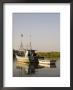 Fishing Boats On Backwater Near Mobor, Goa, India by R H Productions Limited Edition Print