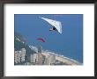 Hang-Glider Just After Take-Off From Pedra Bonita, Rio De Janeiro, Brazil, South America by Marco Simoni Limited Edition Pricing Art Print